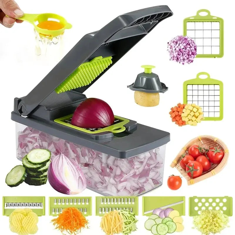 16-in-1 Vegetable Chopper - Save Time and Effort in the Kitchen