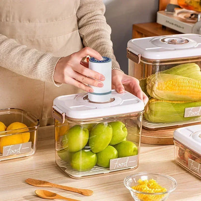 Vacuum food storage box