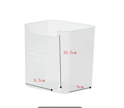 Small boxes to store items inside the refrigerator