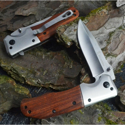 Folding pocket knife for the discerning.