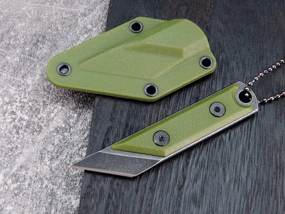 Small fixed blade knife for camping