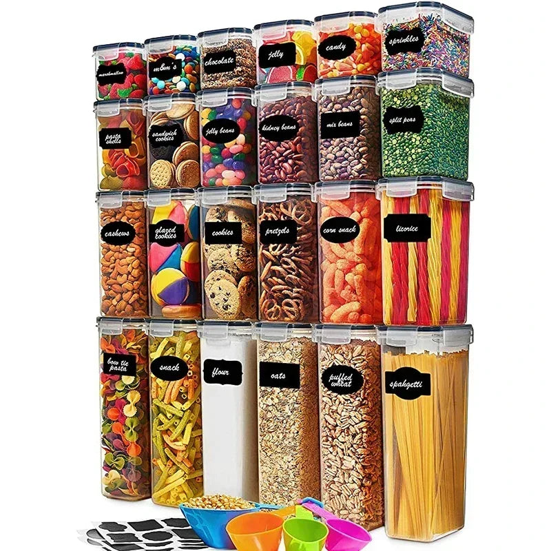 Food storage organizer  With covers