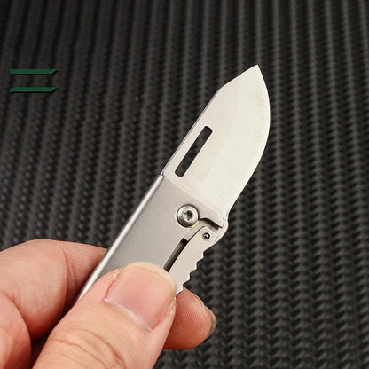 A small, sharp knife for multiple uses.