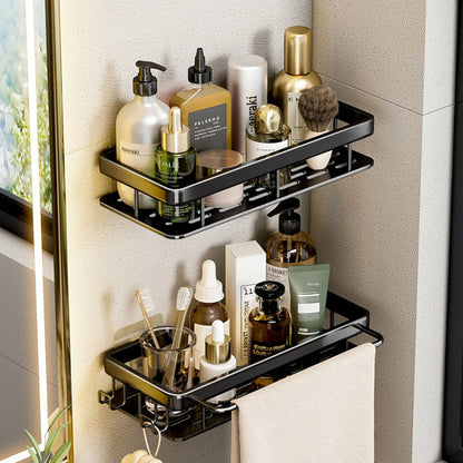 A shelf that does not take up space to arrange bathroom utensils