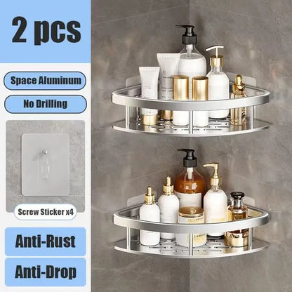 A shelf that does not take up space to arrange bathroom utensils