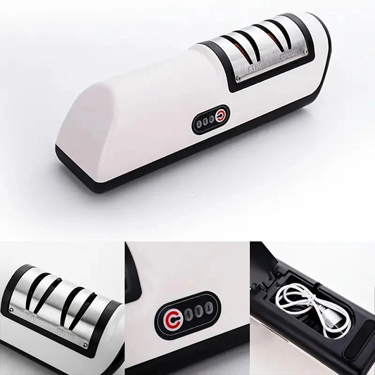 Multifunctional electric knife sharpener