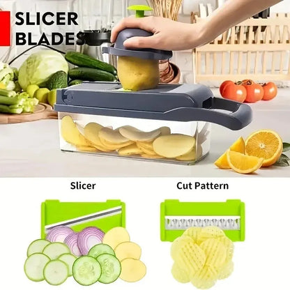 16-in-1 Vegetable Chopper - Save Time and Effort in the Kitchen