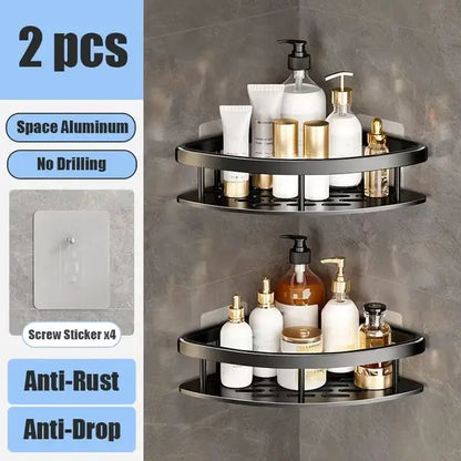 A shelf that does not take up space to arrange bathroom utensils