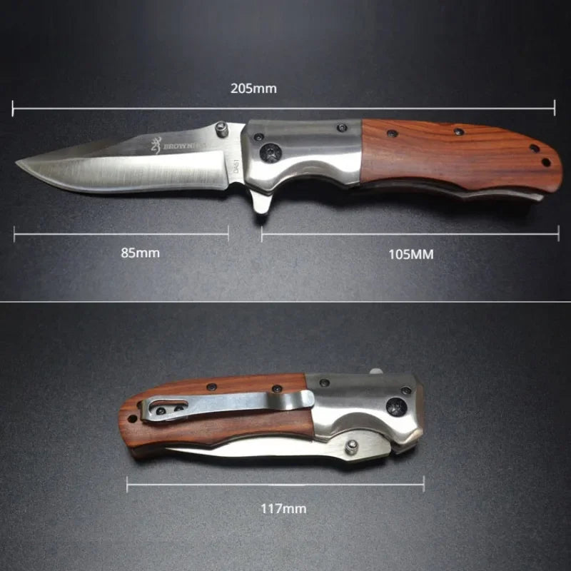 Folding pocket knife for the discerning.