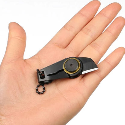 Small portable emergency knife for outside and inside the home